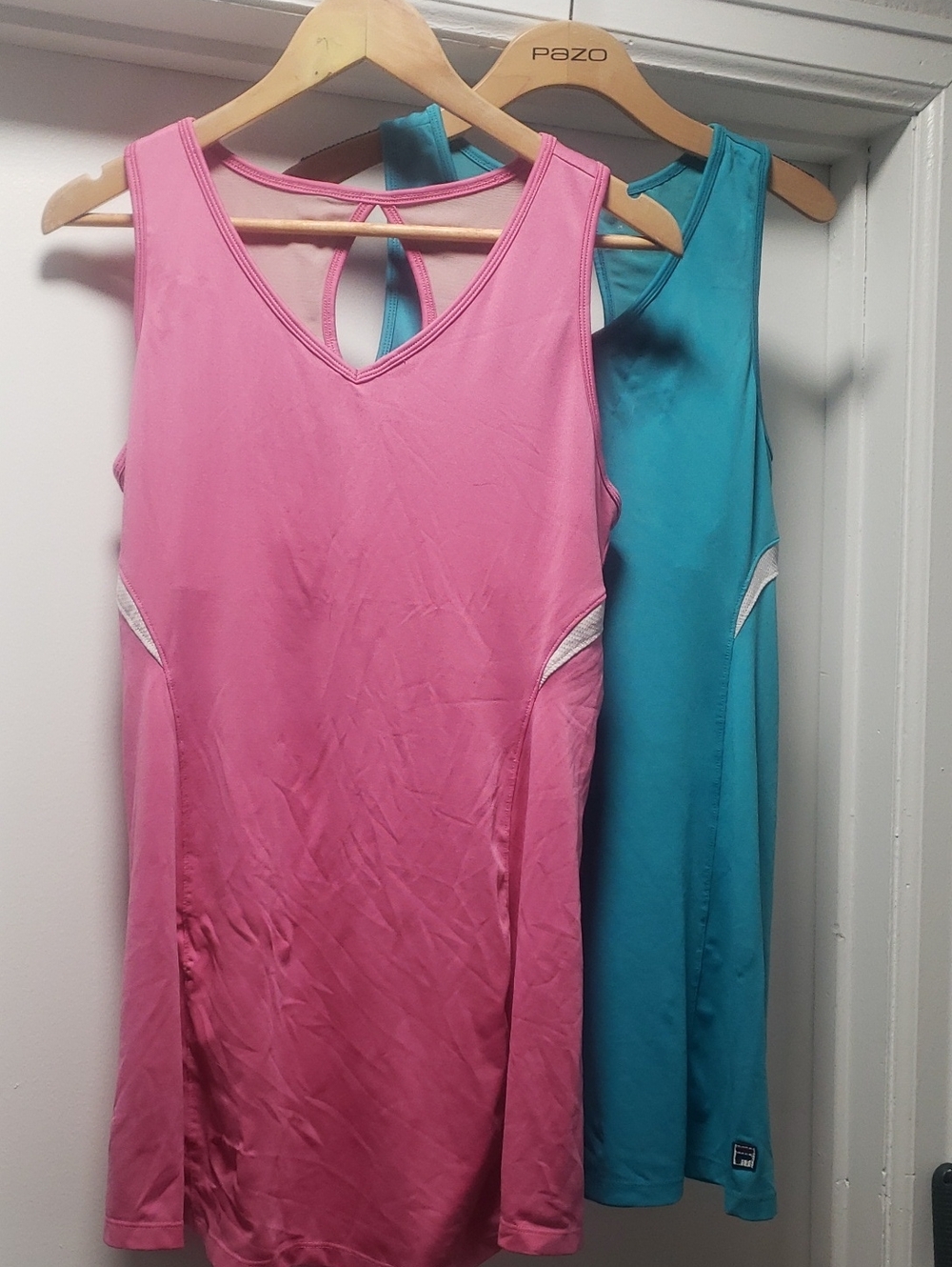Fila Pink and Teal Athletic Tennis Dresses - 2 Pack